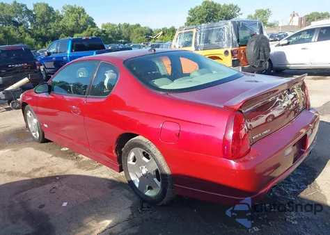 2007 Chevrolet Monte Carlo Ss из США, поврежденный, VIN 2G1WL15C779405646